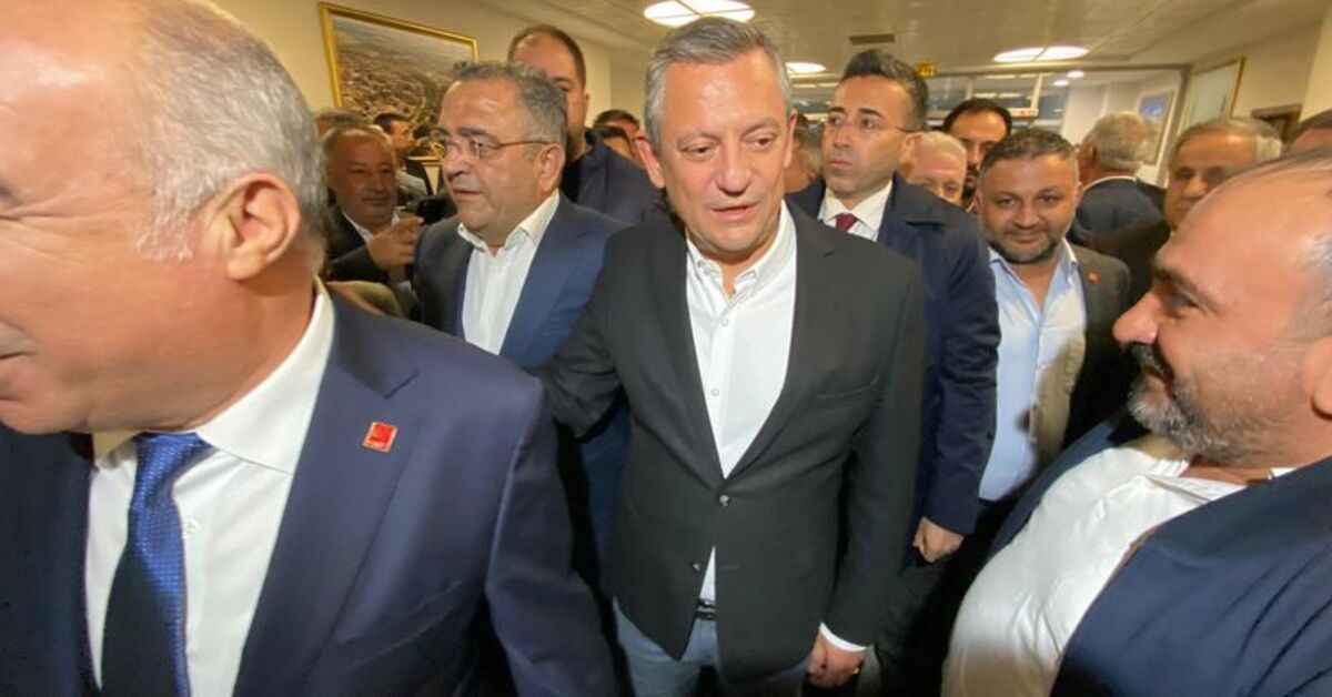 CHP Genel Başkanı Özgür Özel, Diyarbakır programını yarıda keserek Ankara’ya dönüyor