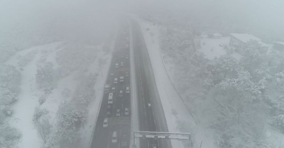İstanbul’da tipi de başladı!