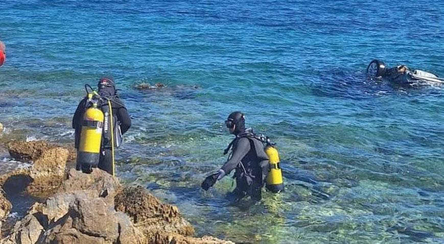 İzmir’de feci olay! Denize düşen araçta hayatını kaybetti